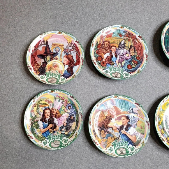 Wizard of Oz Knowles 1993 Bradez Musical Plate Collection Set of 8 - Picture 2 of 6